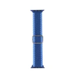 Adjustable Striped Woven Nylon Strap Watchband For Apple Watch Series