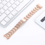 Three-bead Small Waist Steel Strap Watchband