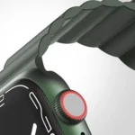 Mutural Liquid Silicone Magnetic Strap Watchband For Apple Watch Series - Image 4