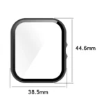 PC + Tempered Glass Watch Protective Case - Image 2