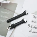 For Fitbit Charge 5 FC5-18 Leather Strap Watchband - Image 5