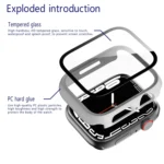 2 in 1 PC Frame + Tempered Glass Protector Case - Image 3