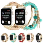Pearl Strap Watchband For Apple Watch Series - Image 2