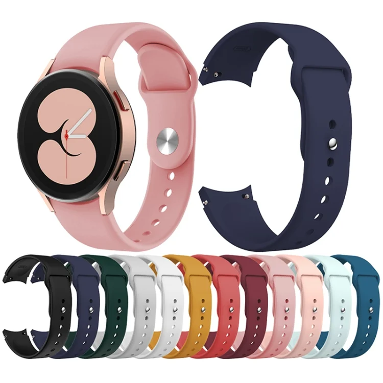 EDA002386001_B1.webp For Samsung Galaxy Watch4 40&44mm/Watch4 Classic 42&46mm Silicone Reverse Buckle Watchband - Image 2