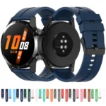Silicone Black Buckle Watchband - Image 2