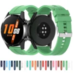 Silicone Silver Buckle Watchband - Image 2