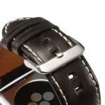 Oil Wax Retro Cowhide Strap Watchband, For Apple Watch Series, For Apple Watch Series 5 - Image 6