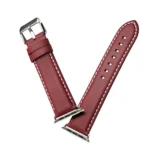 Environmental Protection Genuine Leather Strap Watchband, For Apple Watch Series, For Apple Watch Series 5 - Image 5