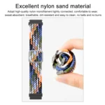 Nylon Braided Elasticity Watchband - Image 6