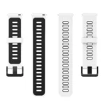 Two-color Stripe Silicone Watchband - Image 3