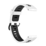 Two-color Stripe Silicone Watchband - Image 4