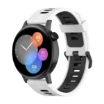 Two-color Stripe Silicone Watchband - Image 5