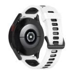 Two-color Stripe Silicone Watchband - Image 6