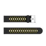 Three Row Holes Silicone Watchband - Image 3