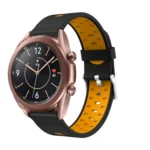 Three Row Holes Silicone Watchband - Image 4