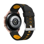 Three Row Holes Silicone Watchband - Image 5