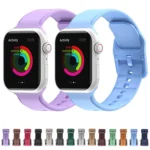 Silicone Watchband For Apple Watch Series - Image 2