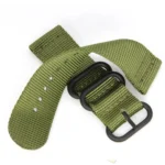 Three-ring Steel Buckle Nylon Watchband - Image 3