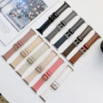 Genuine Leather Watchband For Apple Watch Series - Image 2