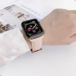 Genuine Leather Watchband For Apple Watch Series - Image 3