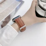 Genuine Leather Watchband For Apple Watch Series - Image 6