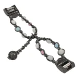 Agate Luminous Bead Steel Watchband - Image 6
