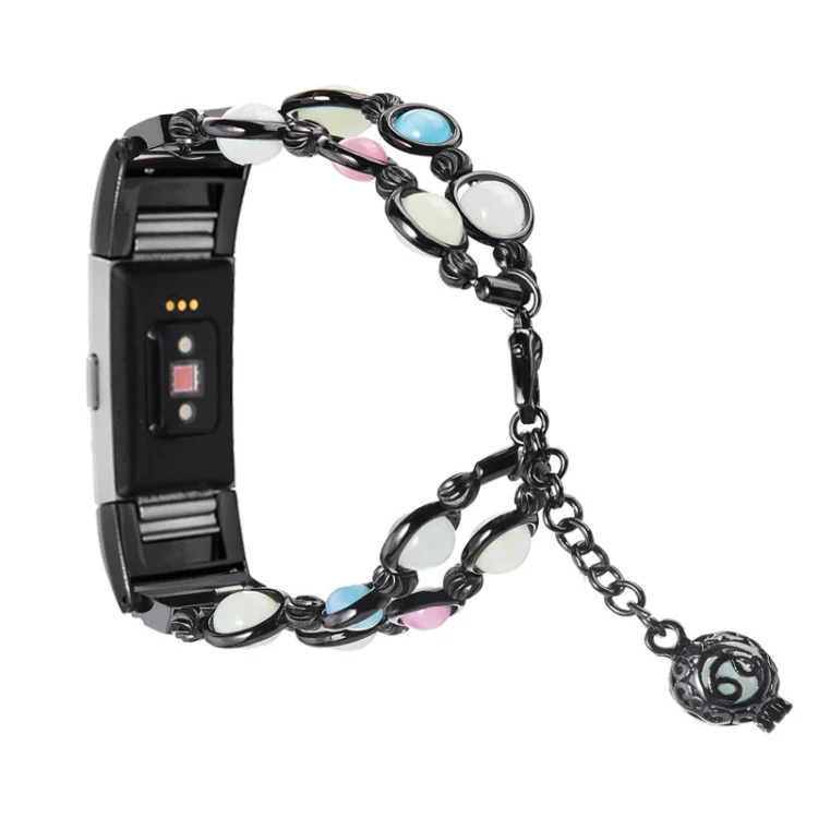 EDA002507601A_3.webp Agate Luminous Bead Steel Watchband - Image 7
