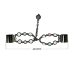 Agate Luminous Bead Steel Watchband - Image 2