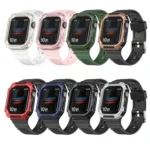 Two-color Armor Integrated Watchband For Apple Watch Series - Image 2