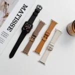 Leather Strap For Apple Watch Series - Image 2