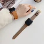 Leather Strap For Apple Watch Series - Image 4