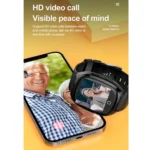 D300 1.54 inch IPS Screen Smart Watch, Support Tracking and Positioning & Video Call - Image 5