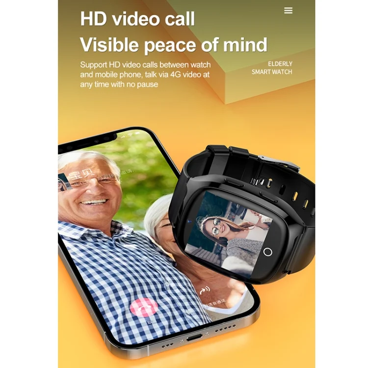 EDA002570601A_4.webp D300 1.54 inch IPS Screen Smart Watch, Support Tracking and Positioning & Video Call - Image 5