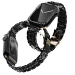 Electroplated Stainless Steel Strap For Apple Watch Series - Image 3