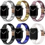 Electroplated Stainless Steel Strap For Apple Watch Series - Image 4
