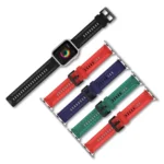 Carbon Fiber Texture Watchband For Apple Watch Series - Image 2