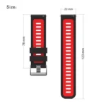 Two-color Silicone Watchband - Image 7