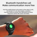 MT12 1.28 inch TFT Screen Smart Watch, Support Bluetooth Call & 8G Memory - Image 3