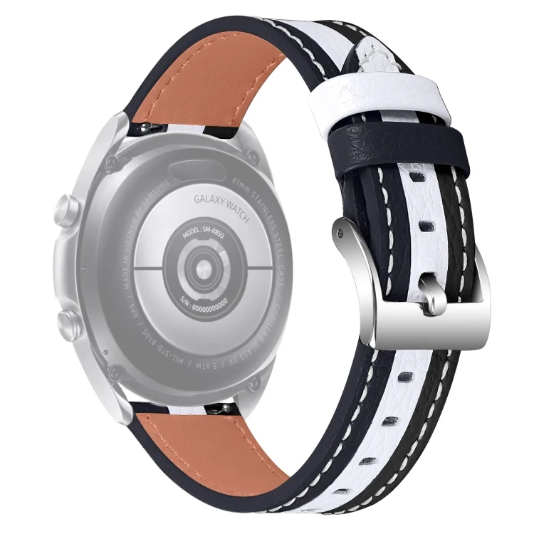 20mm Universal Color Matching Leather Watchband