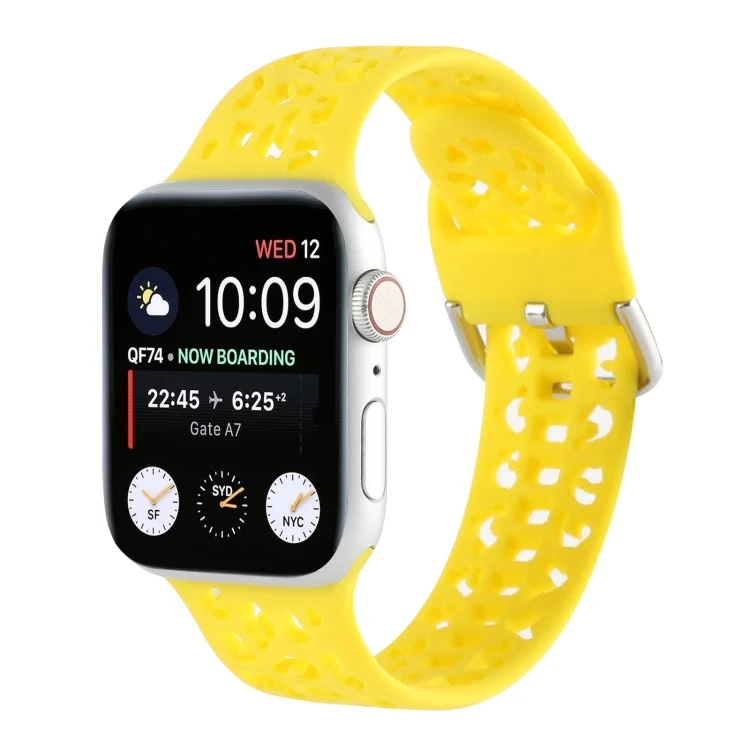 Hollow Out Silicone Watchband For Apple Watch Series