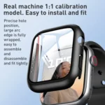 ROCK 2 in 1 PC Frame + Film Protector Case For  Apple Watch Series - Image 4