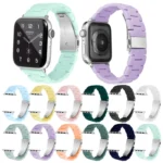 Candy Color Three-Bead Watchband For Apple Watch Series - Image 6
