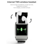 G36pro 1.3 inch IPS Screen Earphone Smart Watch,Support Blood Pressure Measurement / Sleep Monitoring - Image 2