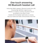 G36pro 1.3 inch IPS Screen Earphone Smart Watch,Support Blood Pressure Measurement / Sleep Monitoring - Image 3