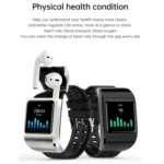 G36pro 1.3 inch IPS Screen Earphone Smart Watch,Support Blood Pressure Measurement / Sleep Monitoring - Image 5