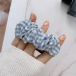 Single Loop Elasticity Cloth Grid Watchband For Apple Watch Series - Image 5