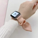 Single Loop Elasticity Cloth Watchband For Apple Watch Series - Image 2