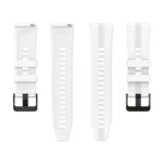 22mm Protruding Head Striped Silicone Watchband - Image 5