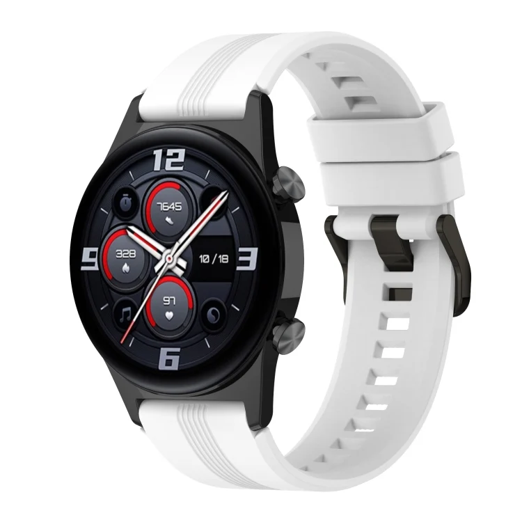 EDA002776401A_3.webp 22mm Protruding Head Striped Silicone Watchband - Image 7