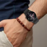22mm Protruding Head Striped Silicone Watchband - Image 3